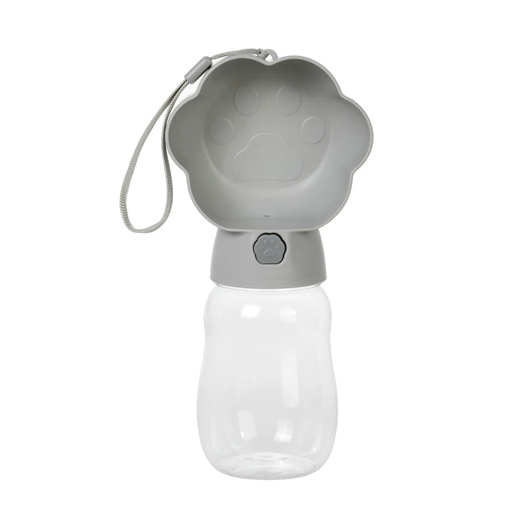 2in1 Pet Portable Water Bottle for Small Medium Dogs Cats Food Feeder Leakproof Dog Drink Bowl Outdoor Pet Puppy Water Dispenser