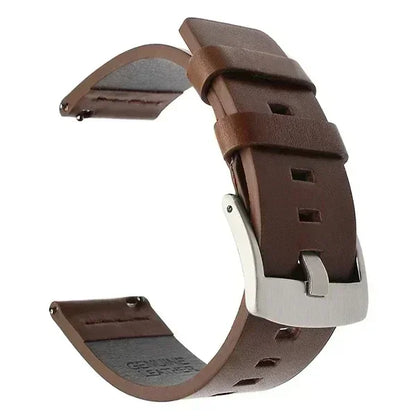 20mm 22mm Watch band Quick release Leather Strap for Samsung Galaxy Watch 3 Active2 40 44mm huawei watch gt 2 WatchBand 18 24mm