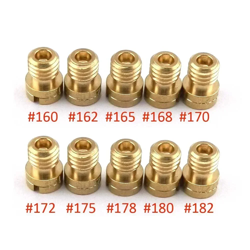 M5 Main Jet 5mm for Keihin OKO KOSO PWK Carburetor 125cc 150cc CVK  PZ27 PZ30 152QMI 157QMJ Injector Nozzles