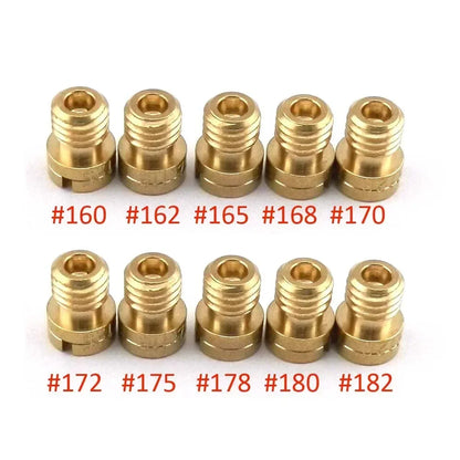 M5 Main Jet 5mm for Keihin OKO KOSO PWK Carburetor 125cc 150cc CVK  PZ27 PZ30 152QMI 157QMJ Injector Nozzles