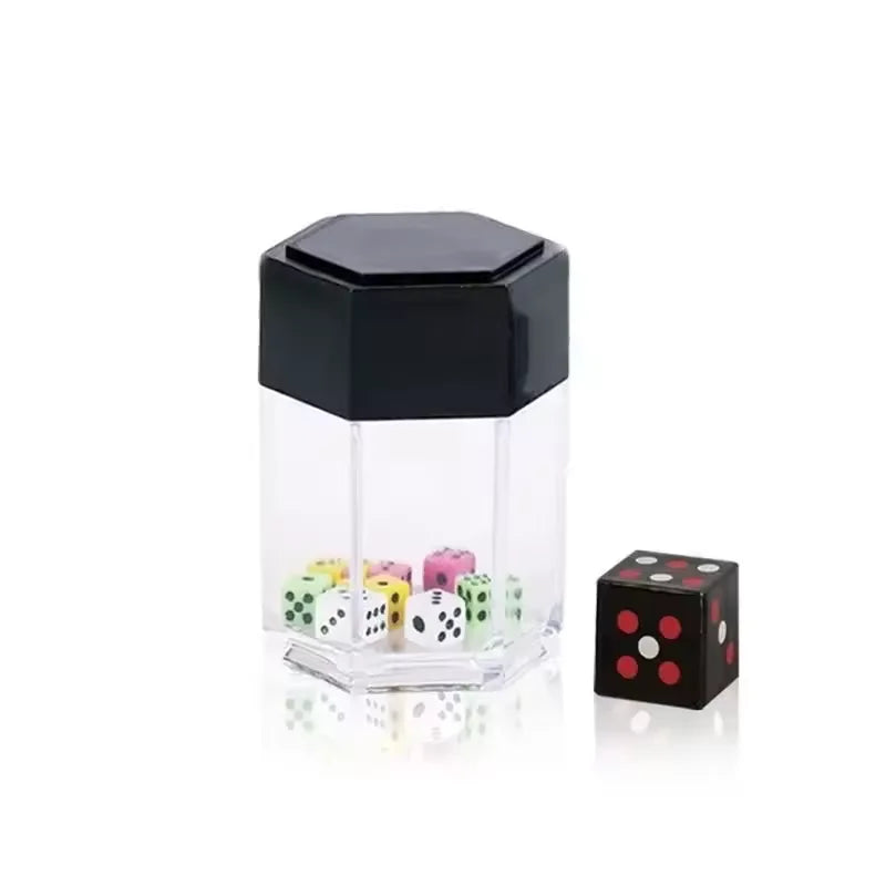Explosion Dice Classic Crash Dice Easy Magic Tricks For Kids Magic Prop Novelty Funny Toy Close-up Performance Joke Prank Toy