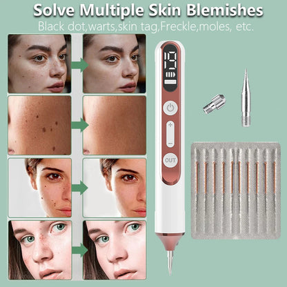 Plasma Pen Skin Tag Remover Mole Removal Wart Spots Dark Dpot Black Dot Nevus Freckle Flat Blemish Pimples Removal for Face Body