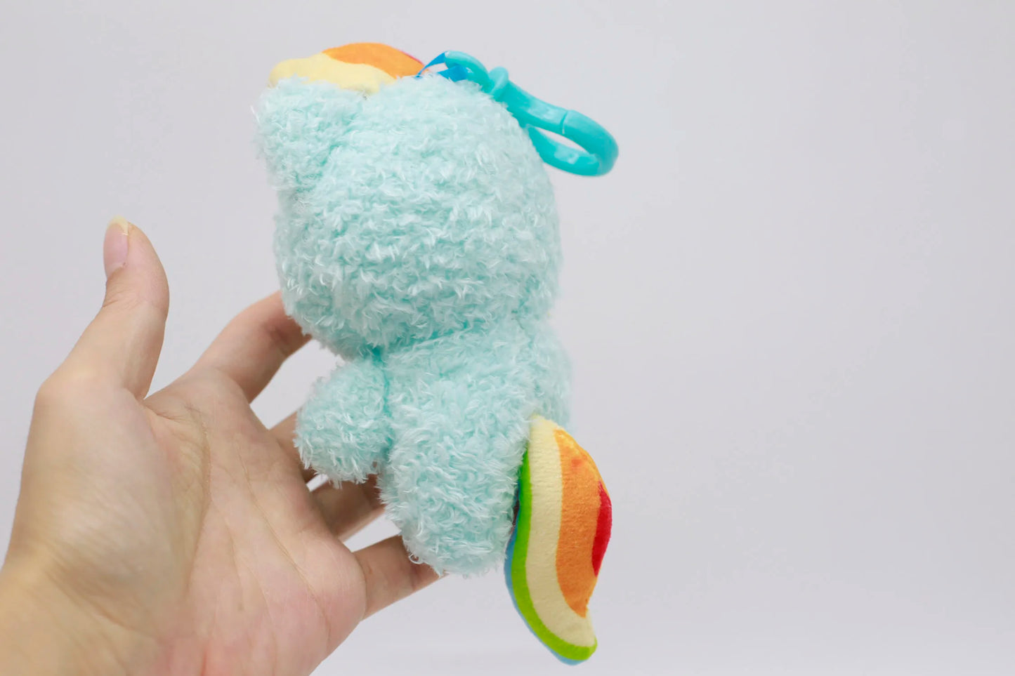 Hasbro My Little Pony Plush Pendants Soft Stuffed Keychain Bag Backpack Ornaments Applejack Pinkie Pie Christmas Gift