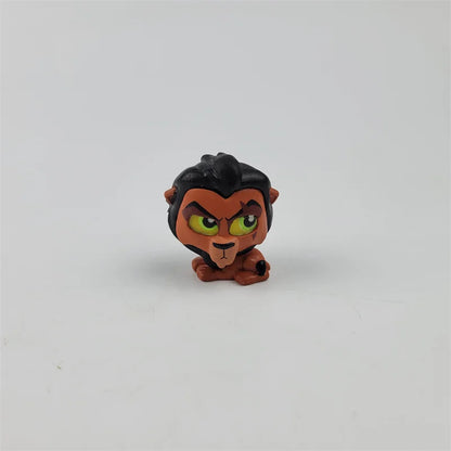 Doorables Scar Ursula Maleficent Anime Action Figures Kawaii Big Eye Model Toys Collectible Ornaments Children Gifts
