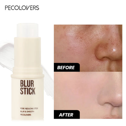 Invisible Pore Base Stick,Facial Makeup Front Milk,Facial Matte Stick,Natural Finish Concealer