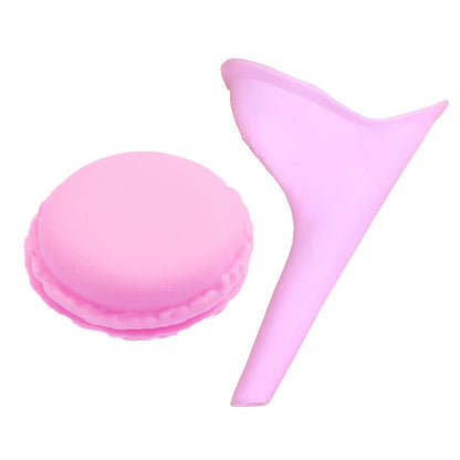 1pc Portable Silicone Urinal for Women Outdoor Travel Camping Female Soft Urination Device Stand Up & Pee Toilet Emergency TMZ