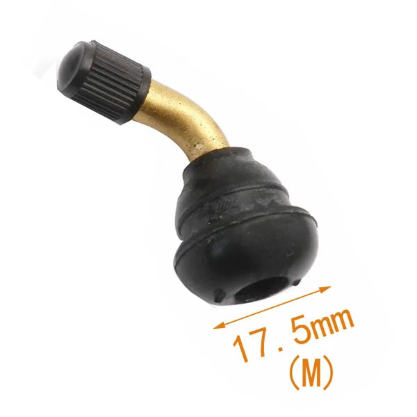 Motorcycle Scooter Tubeless Tire Valve Stem Straight Bent 90 135 degree Copper Silver Valve For ATV Motorbike Quad