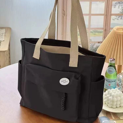 Women's Fashion Shoulder Bag Class Large Capacity Student Tote Bag New Canvas Commuter Handbag Carrying Bags cabas eco bag