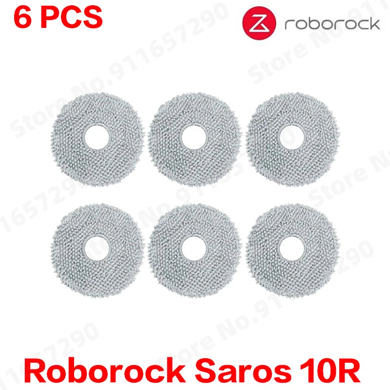 Roborock Saros 10R Spare Parts Main Side Brush Hepa Filter Mop Cloth Dust Bag Accessories Robot Vacuums Kit