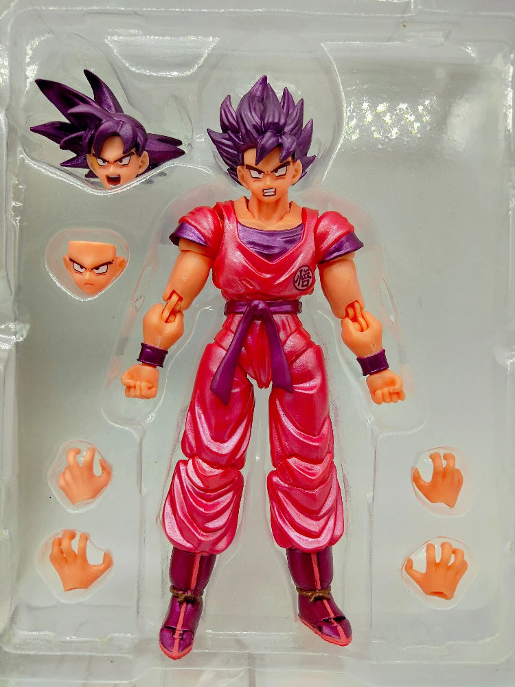Dragon Ball SHF Goku Vegeta Action Figure Super Saiyan Gogeta Dbz Figurine PVC Collection Model Toys for Kids Gifts