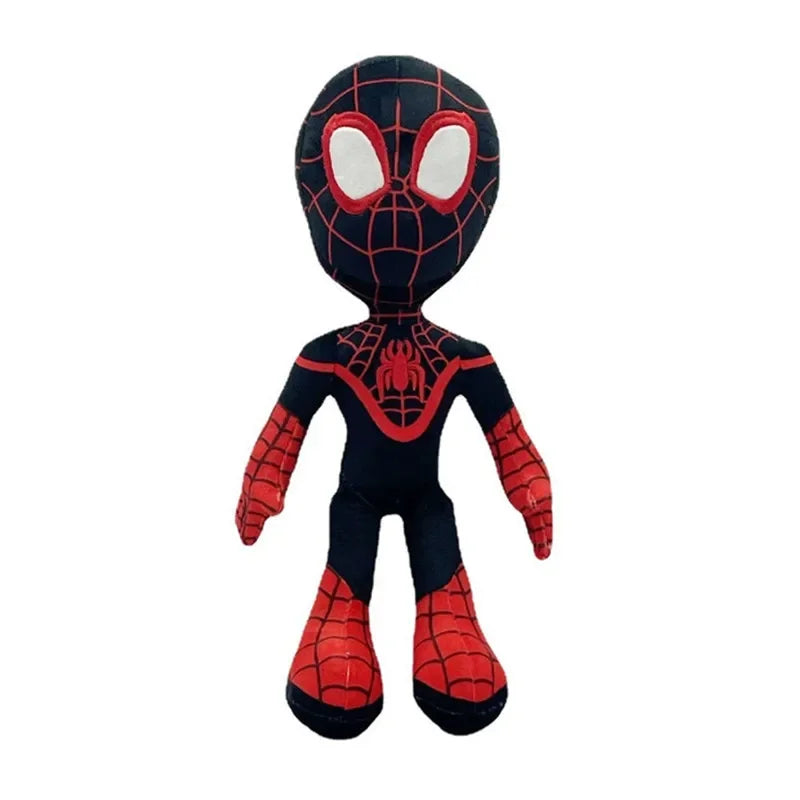 32CM Anime Avengers Spiderman Plush Toys Into the Spider-Verse Gwen Peter Parker Noir Dolls Soft Stuffed Toy For Kids Gift