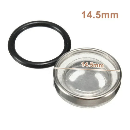 Motorcycle Upper Pump Master Cylinder Brake Pump Oil Window Mirror Sight Glass Rubber Gasket 18mm 14mm 12mm