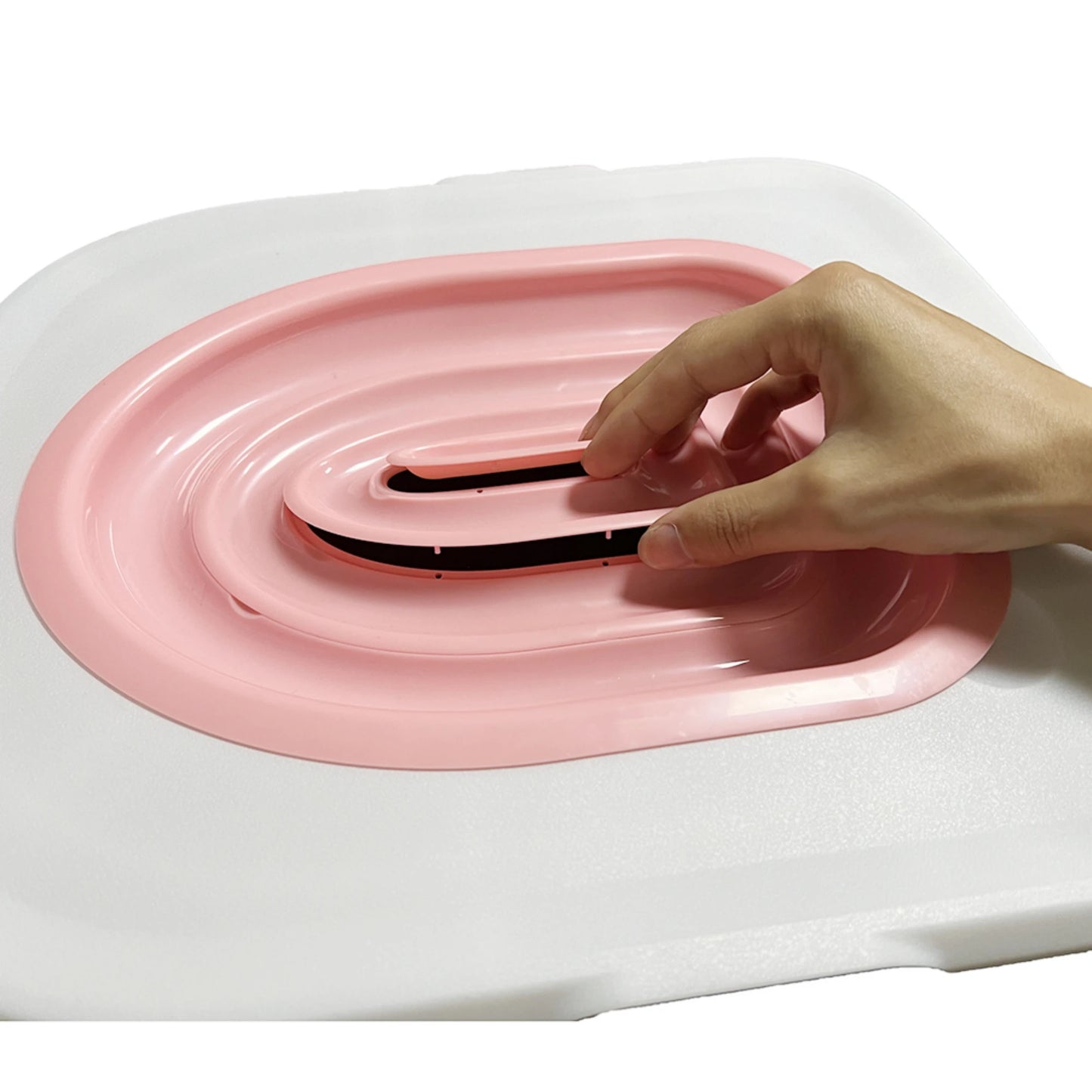 Pet Cat and Dog Toilet Training Artifact Kit Sand Tray Toilet Removable Reusable Trainer Toilet Pet Cleaning Training Products