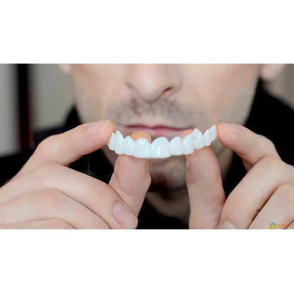 Smile Dental Upper False Fake Teeth Cover Perfect Smile Veneers Comfort Fit Flex Whitening Denture Braces Equipment CK848-FRO