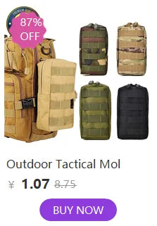 1000D New Outdoor Casual Men Coin Wallet Portable Mini Money Coin Pouch Keys Holder Waist Bag Round Small Case Zipper Wallet