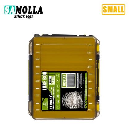 SAMOLLA Large Fishing Tackle Box Lure Storage Double Sided Lure Hook Boxes Baits Container Storage Case Fishing Accessories