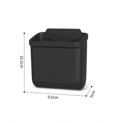 Silicone Car Storage Box For Tesla Model 3 Y S X 2017-2022 2023 Hidden Organizer Tray Bag Box Phone Coin Holder Auto Accessories