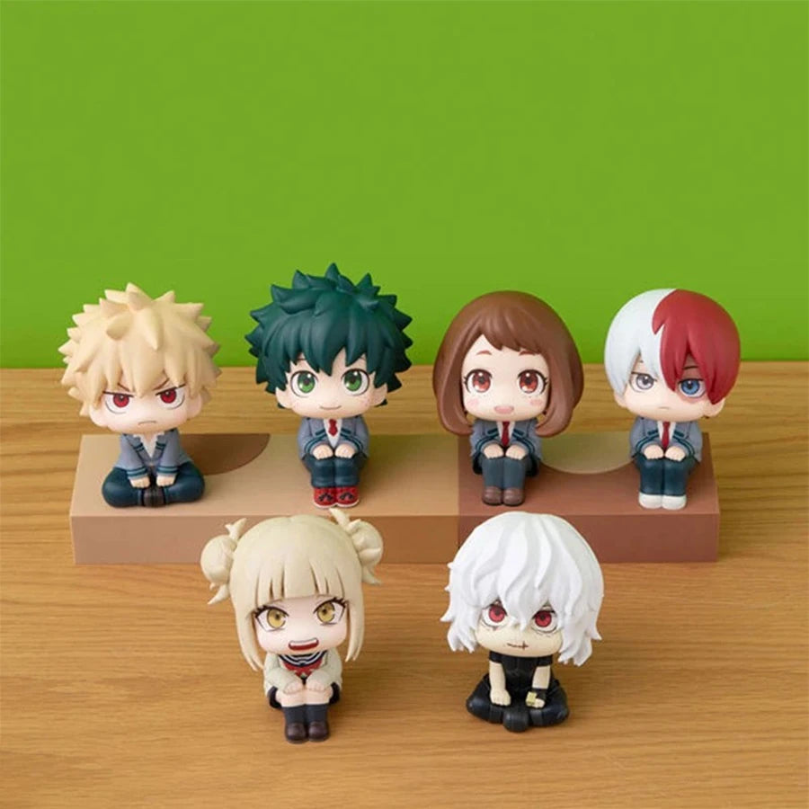 21cm Boku no Hero Academia Anime Figure Bakugo Katsuki Action Figure Midoriya Izuku/Todoroki Shoto Figurine PVC Collection Toys