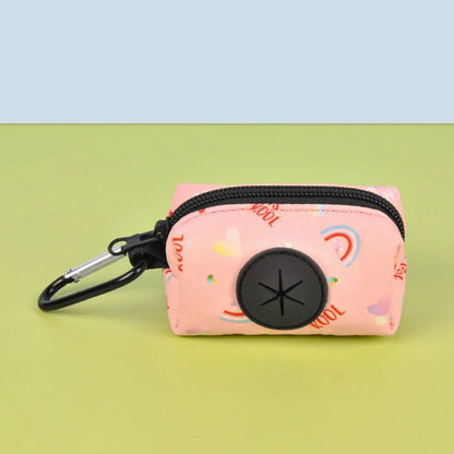 1pcs Colorful Design Dog Poo Bag Holder Dispenser Durable Use For Dog Leash Attachment (Without Poo Bag And Leash)