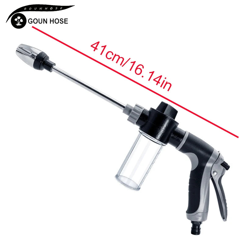 1 Pack High Pressure Spray Water Gun Garden Watering Hose Nozzle Sprinkler Car Washing Gun Car Cleaning Washing Tools