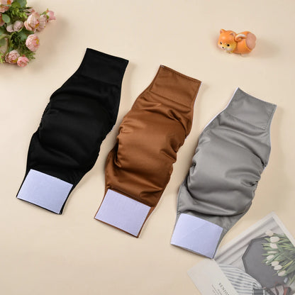 3pcs Reusable Belly Band for Male Dogs Washable Pet Dog Diapers Physiological Pants Short Breathable Puppy Nappies Warp Supplies