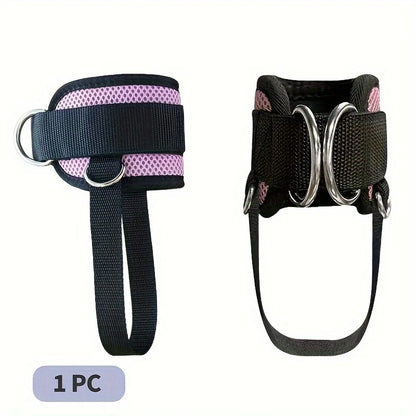 Fitness Ankle Straps Adjustable D-Ring Support Cuffs Gym Leg Strength Workouts Pulley With Buckle Sports Guard Safety Abductors