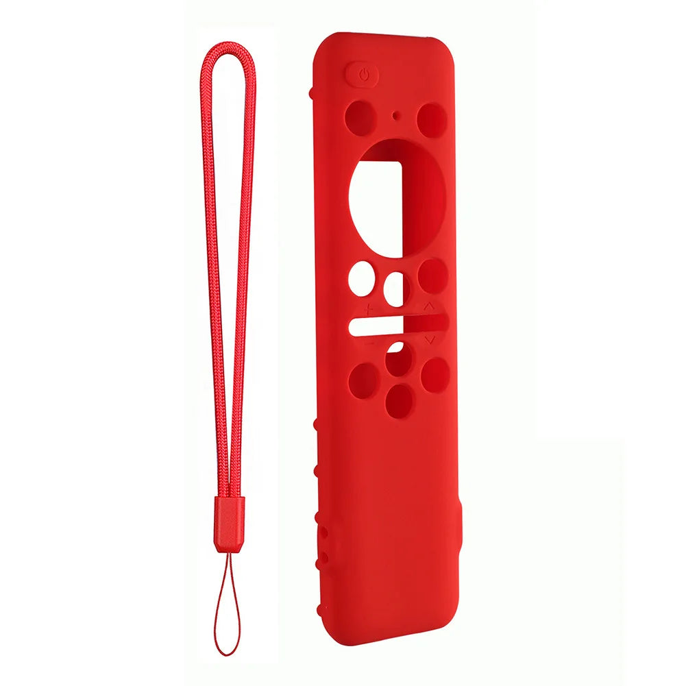 For Samsung BN59-01432A 01432B Remote Control Silicone Protective Case Shockproof Anti-Slip Smart TV Soft Sleeve with Lanyard