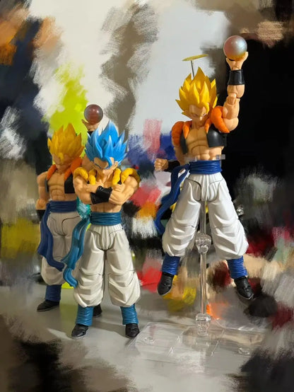 In Stock New Tonsenarttoys Kamione 02A 02B Dragon Ball Z Gojita SHF Super Saiyan SSJ Gogeta Dragon Anime Action Figures Toys