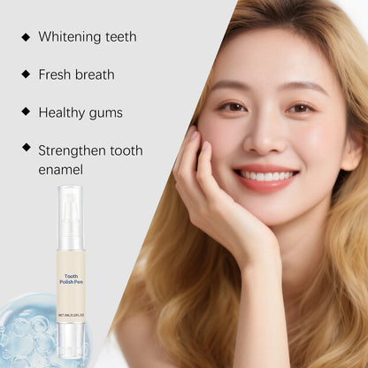 Tooth Polish Pen Dental Whitener Remove Stains Reduce Yellowing Teeth Gums Treatment Fresh Breath Tooth Brightening Serum