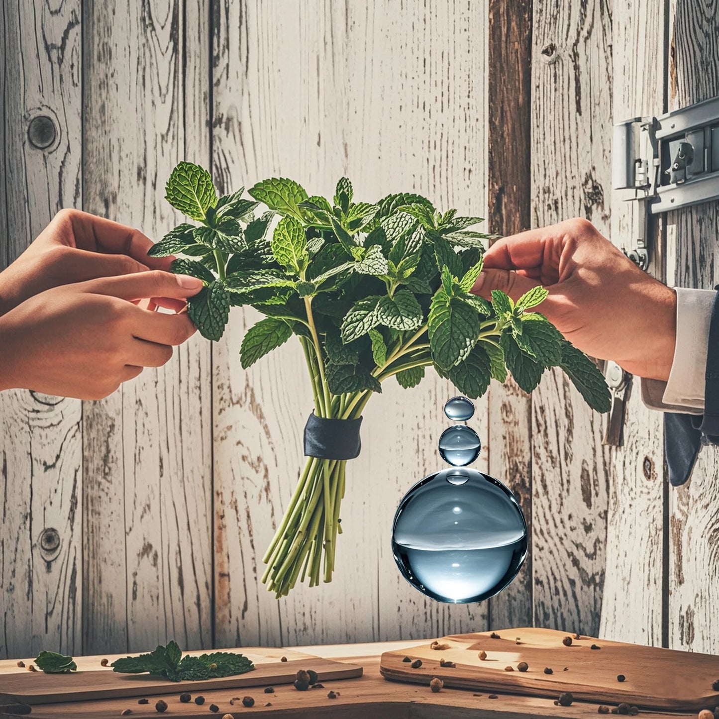 Pure peppermint fragrance, derived from pure plant extracts, imparts a refreshing scent that purifies the air. Ideal for home an