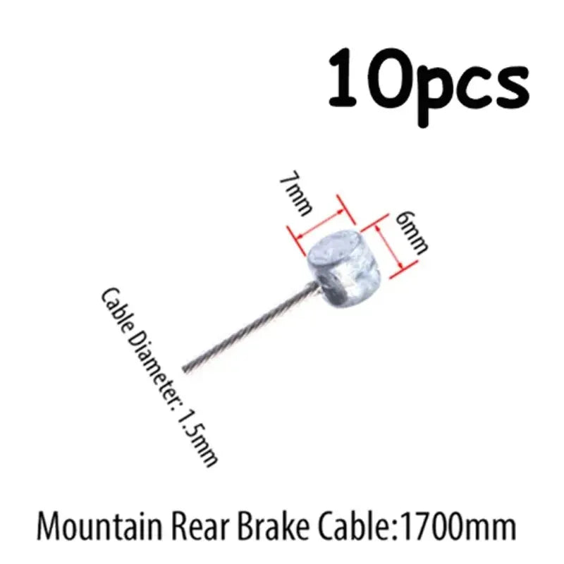5/10PC Bicycle Brakes Line Road Mountain Bike Brake Cable Universal Bicycle Shift Cable Durable Road MTB Brake Shift Wire