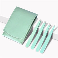 Green leather bag
