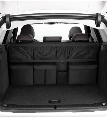JFBONIN Car Trunk Storage Bag SUV Car Seat Back Hanging Bag Multi Functional Storage Mesh Bag Car Interior Storage Items
