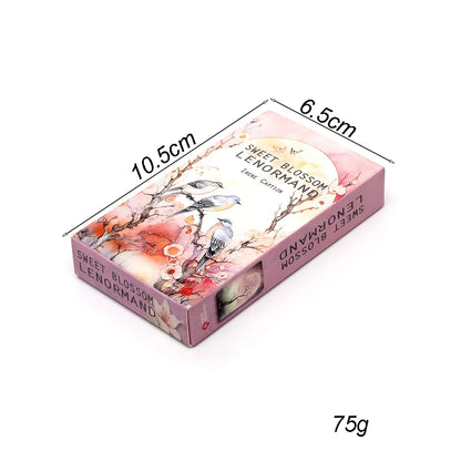 Sweet Blossom Lenormand Lenormandkarten auf Deutsch 36 Karten plus 2 zusätzliche Karten Im Booklet werden ausführlich die Geschi