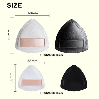 Soft Air Cushion Cosmetic Foundation Puff Flat Foundation Brush Makeup Pad Wet And Dry Use Makeup Sponge Triangular Makeup Tools