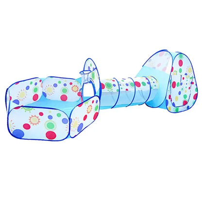 Children Ball Pool Baby Balloon Playpen Portable Kids Tent Ball Pit Crawling Tunnel Kid Playground Yard Room Pool Kids Gifts