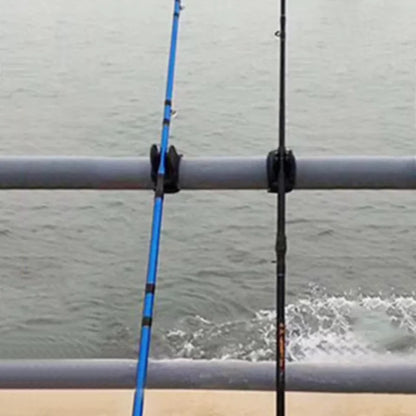 U-Shaped Fishing Rod Support Portable Fishing Pole Rack TPE Fishing Feeder Pod Stand Fishing Rod Holder Fishing Gear Accessories