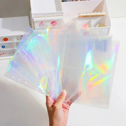 A5 Binder Photocards Cover Kpop Loose-leaf Collect Book Photo Cards Album Storage Book Stationery Birthday Gifts 포토카드 바인더