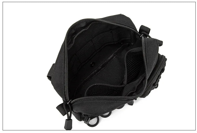 1000D EDC Pouch Molle Organizer Bag Utility EDC Tool Pouch Horizontal Modular Pouch Outdoor Waist Pack EMT Hunting Fanny Pack