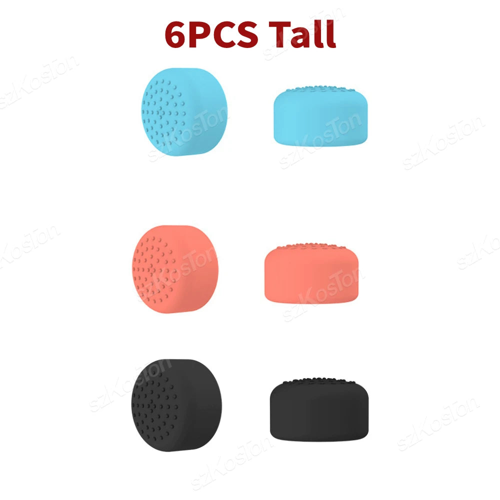 4/6 PCS No-Slip Silicone Thumb Grips Caps for Switch 2 Joy-Con Controller Joystick Cover for NS Switch2 Gaming Accessories