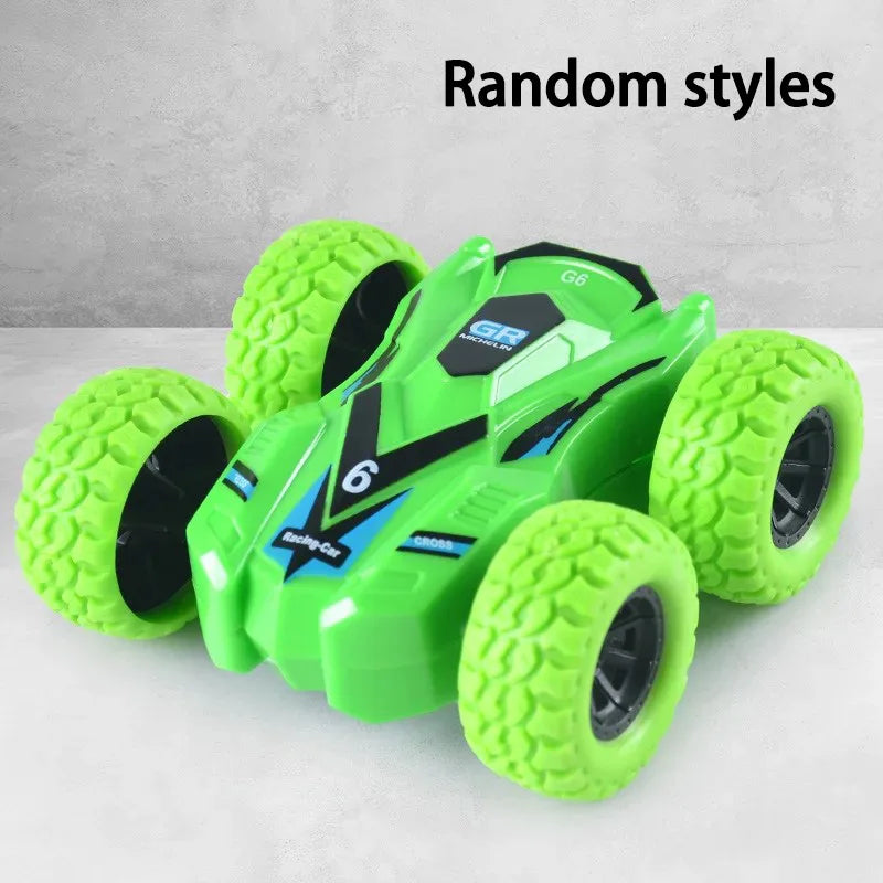 Children's Toy Car Fun Double-Sided Car Inertial Safety Anti-Collision Anti-Fall Kids Model Sliding Off-Road Vehicle