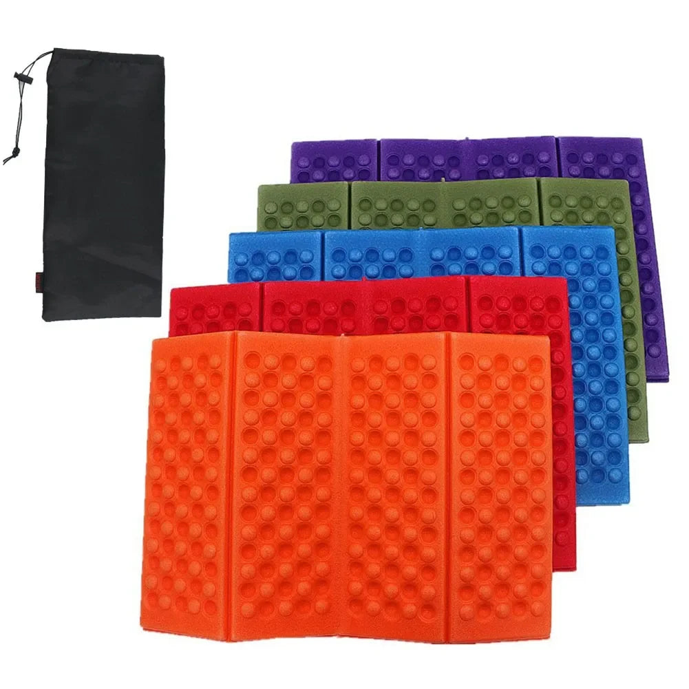 Portable Lightweight Mini Folding Mat Foam Sitting Pad For Outdoor Activities Foldable Kneeling And Seat Cushion For Comfort