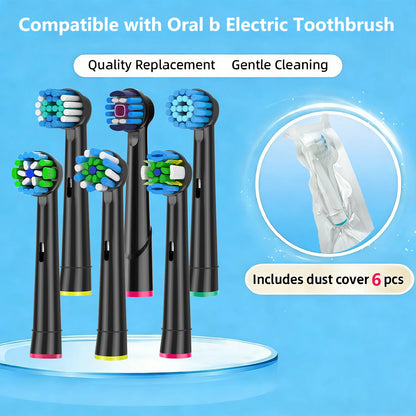 4-12pcs Replacement Brush Heads For Oral-B Electric Toothbrush Advance Power/Vitality Precision Clean/Pro Health/Triumph/3D Exce