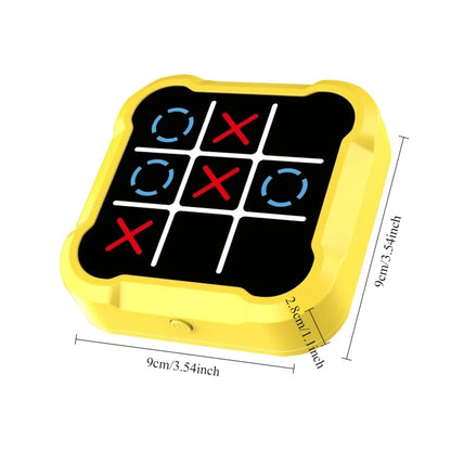 1PC Tic Tac Toe Electronic Chessboard Multifunctional Children's Education Strategy Toy Interactive Brain Game Parent-Child Fun