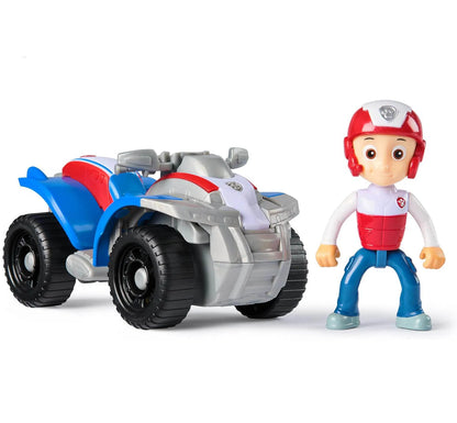 Original Paw Patrol 11kinds Vehicle Car Ryder Tracker Everest Chase Rex Skye Rocky Marshall Zuma Action Figure Birthday Gift Toy