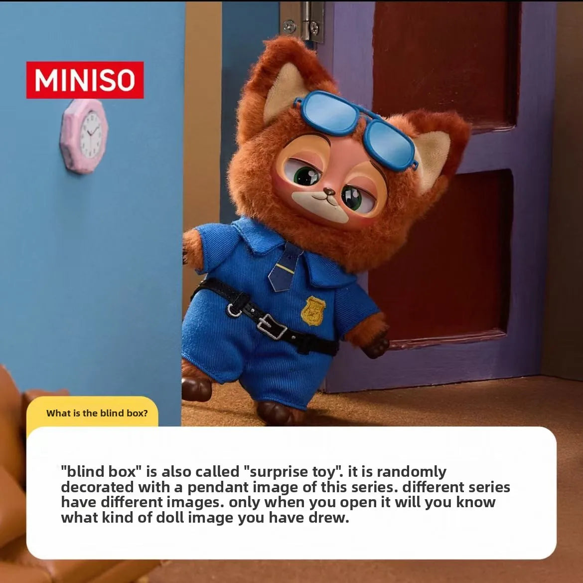 2025 new Disney Zootopia 2 Plush Vinyl Keychain Blind Box Collectible Toy Gift for Girls Animal Mystery Trending Child Toys