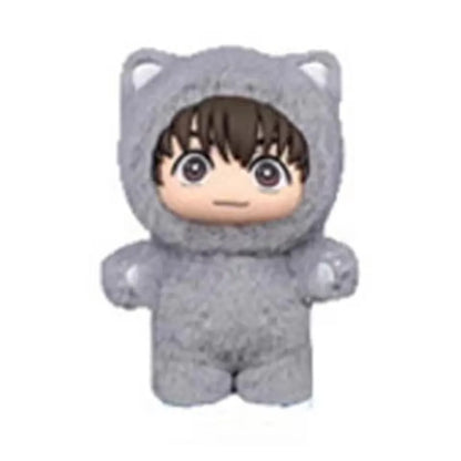 Jujutsu Kaisen Battle V2 Cat Paradise Party Series Art Collectible Blind Box Toy Cute Plush Doll Anime Periphery Surprise Gift