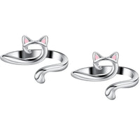 2Pcs Pink Cat