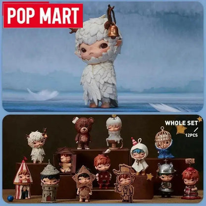 POP MART Hirono Shelter Series Blind Box Toys Kawaii Anime Action Figure Cartoon Model Surprise Box Mystery Box Home Decor