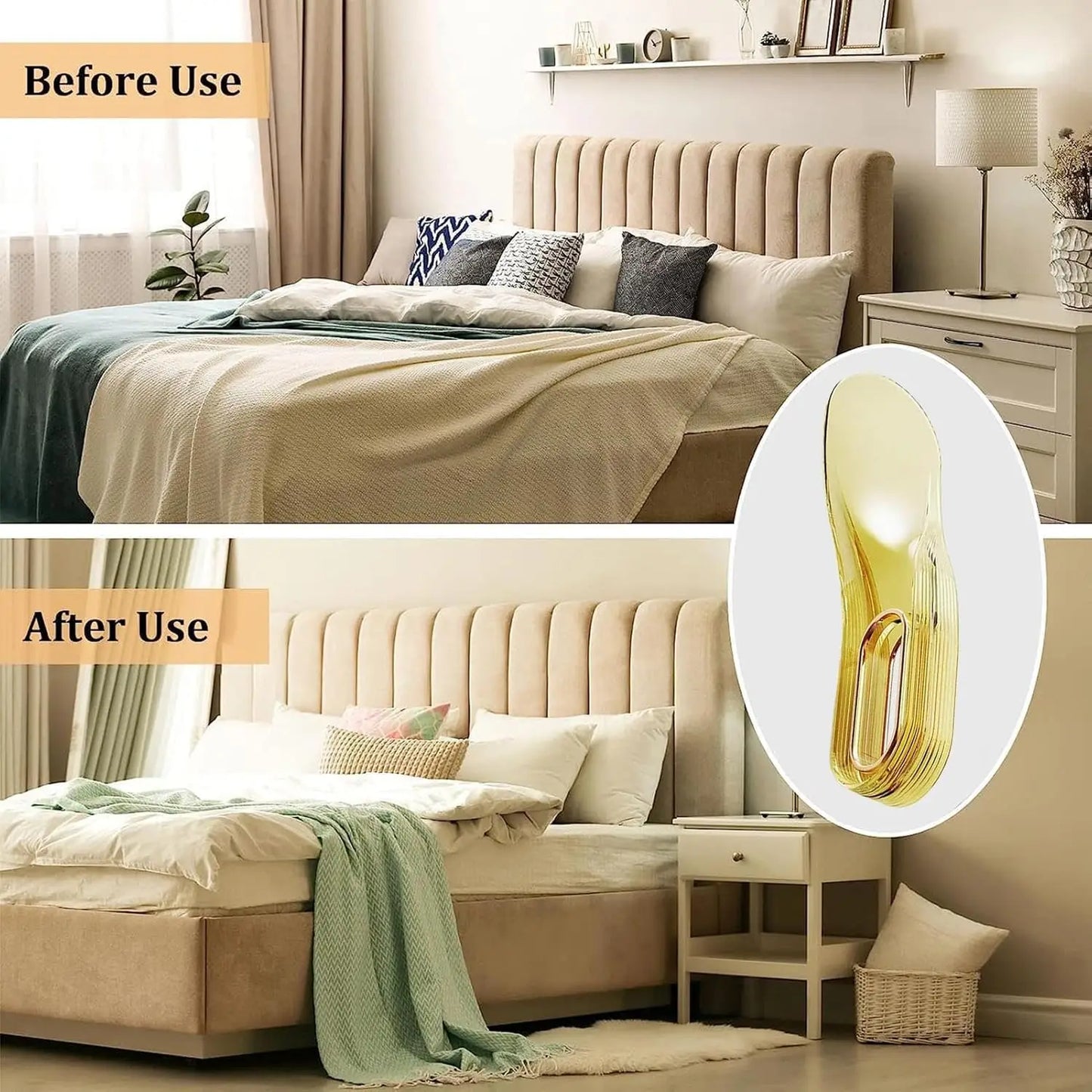 Bed Lifter Easy Mattress Riser Tool Labor Saving Sheet Change Helper Sturdy Efficient Beds Tucker Ergonomic Home Making